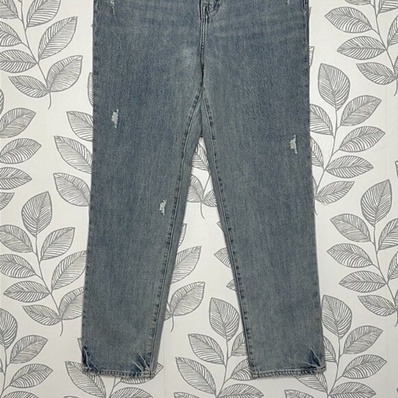 Pistola Blue Jeans NWT Presley High Rise Relaxed Roller Size 30 - Picture 3 of 9